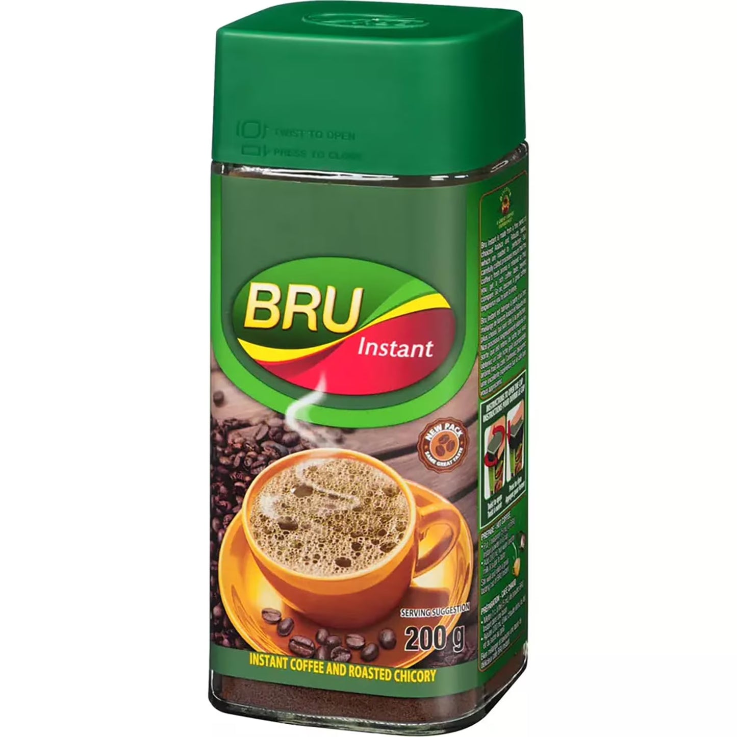 BRU INSTANT COFFEE 200 GM