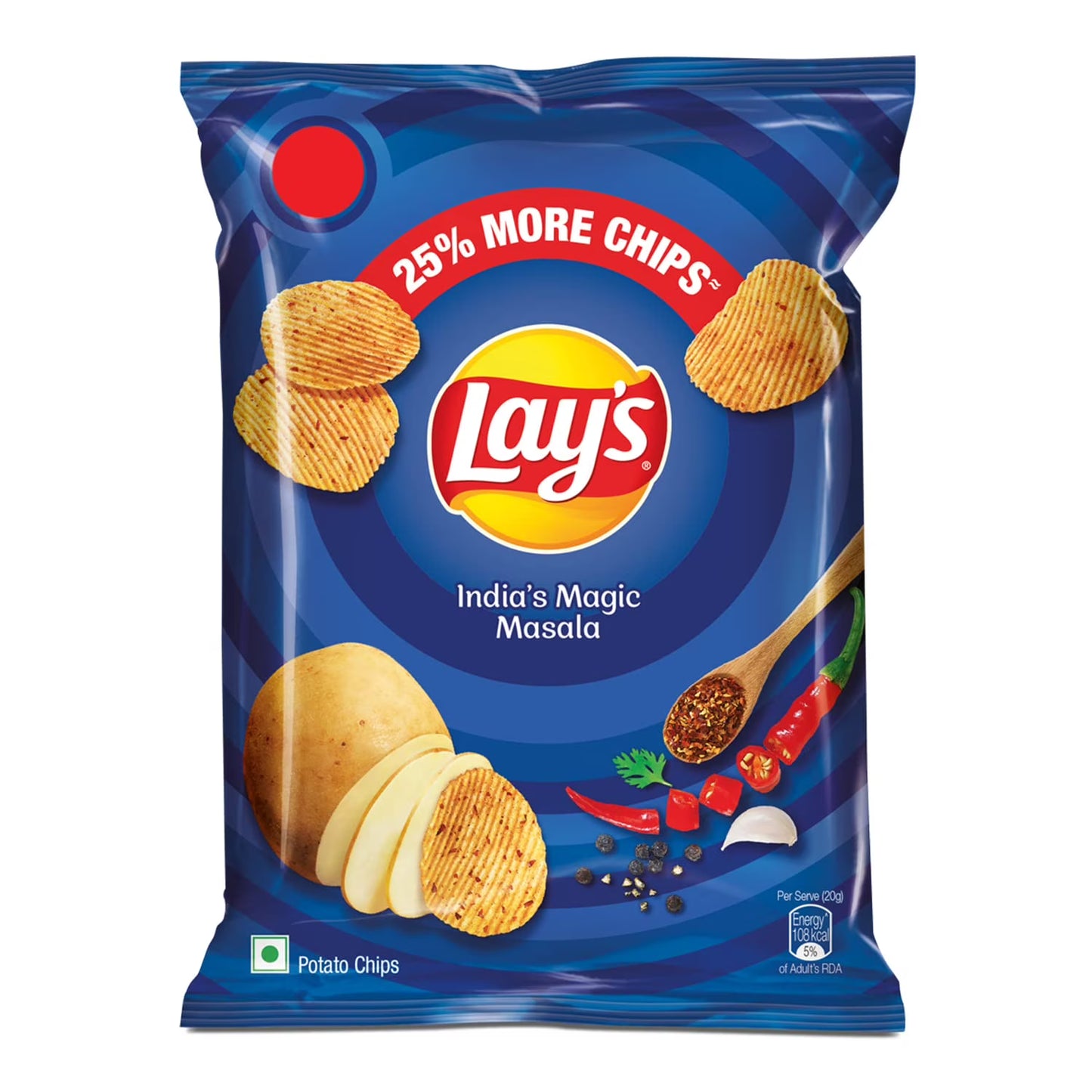 Lay's Indias Magic Masala Potato Chips 143 grams
