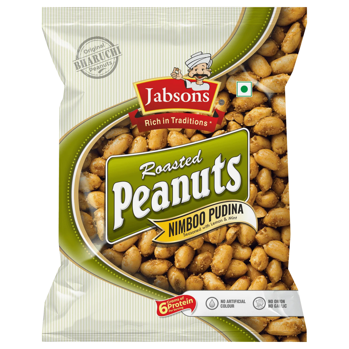 Nimboo Pudina Roasted Peanuts by Jabsons