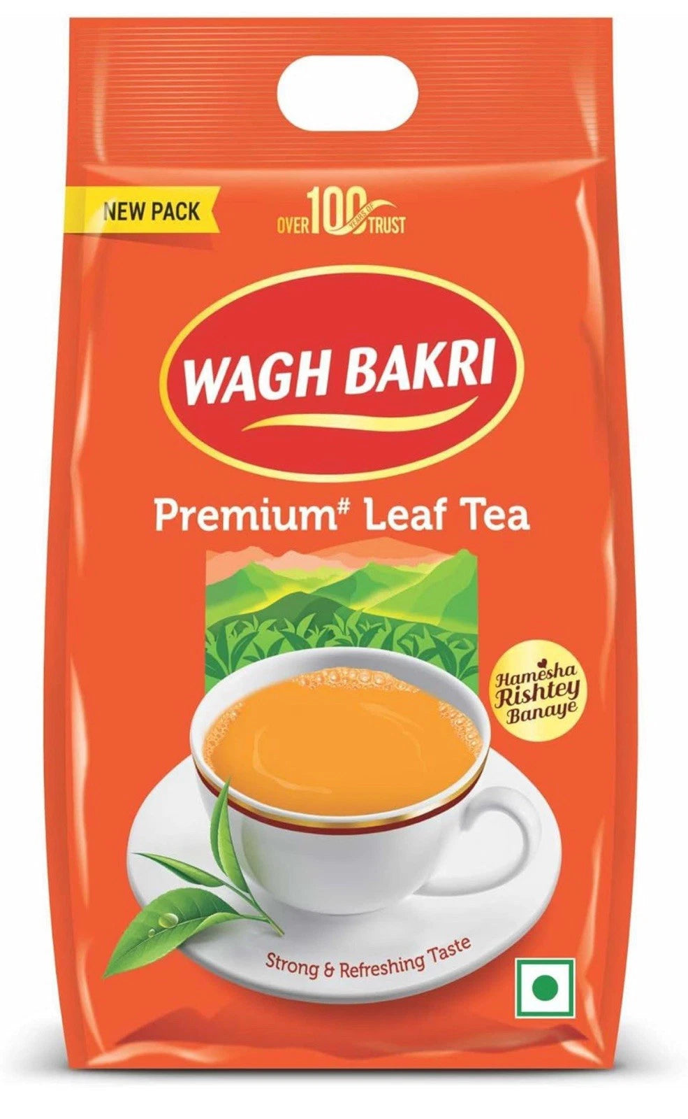 Wagh Bakri Loose Indian Black Tea/ Chai 2 Lb